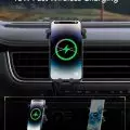 Gravity Auto-Clamping Design of Baseus Car Phone Holder for Quick and Secure Phone Mounting