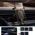 Rubber-Padded Arms and Anti-Shake Y Shape Bracket of Baseus Car Mount Protecting Phone from Scratches
