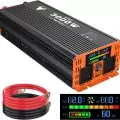 TOPBULL 3000W Power Inverter with Dual AC Outlets and USB Port