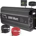 VOLTWORKS 3000W Pure Sine Wave Inverter with USB and AC Outlets for Home Use