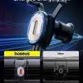 Air Vent Clip with Hook on Baseus Car Charger Ensuring Stability and Preventing Loosening