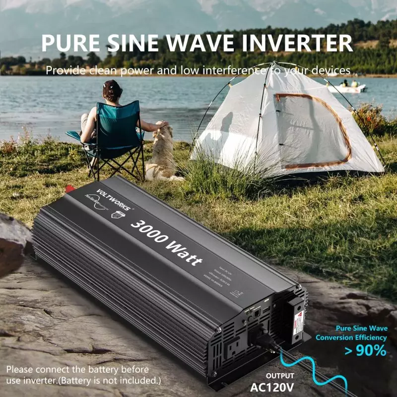 VOLTWORKS 3000W Inverter Intelligent Cooling Fan for Efficient Operation