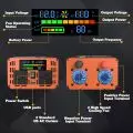 LED Display Screen on TOPBULL High-Quality Power Inverter