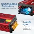 Maxpart power inverter 1000w with CE,   FCC,   and ROSH certifications for reliability