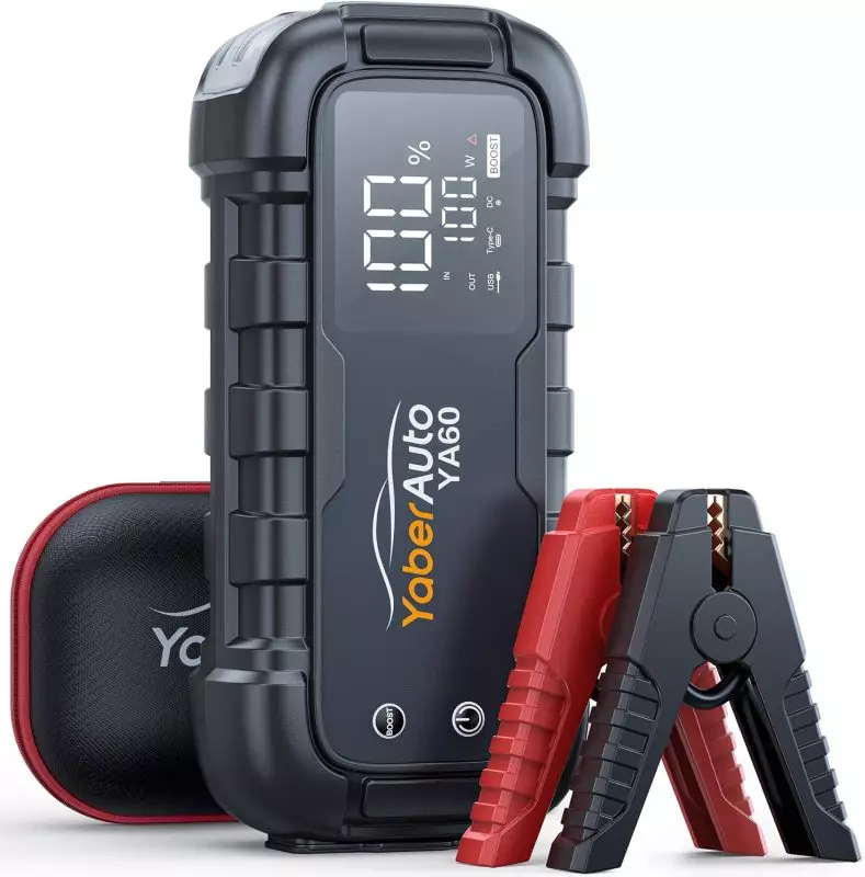 Dead Battery Revival 6000A Jump Starter Reviving Dead Car Battery