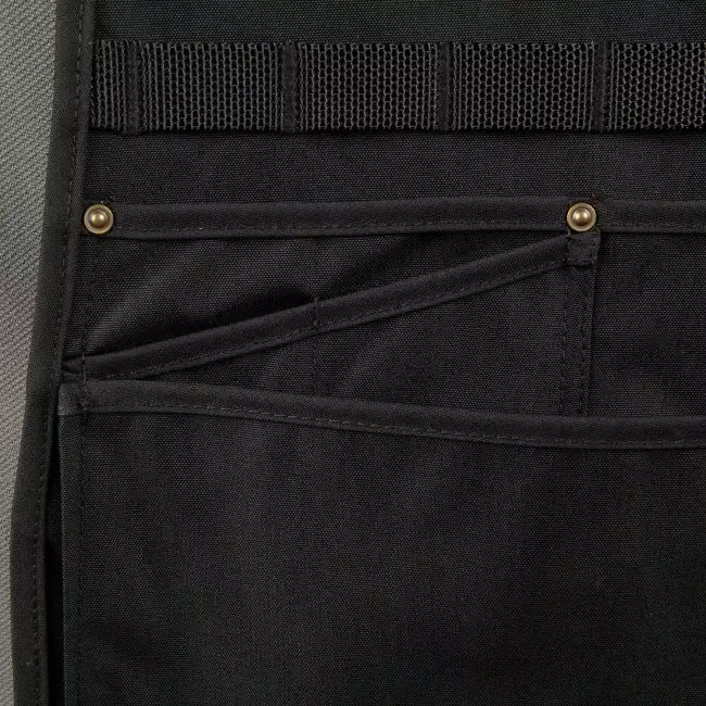 Durable back of seat organizer for car with multiple pockets by Carhartt