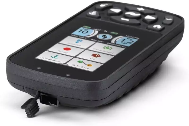 Minn Kota Terrova iPilot Link Remote Control | Advanced Boat Navigation System Minn Kota Terrova iPilot Link Remote with Cruise Control and Go to Track Functions