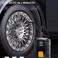 Cordless 160 PSI Inflator with Digital Display Showing 4.00 PSI,   Suitable for Tires,   Balls,   and Inflatables