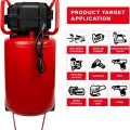 Craftsman 20 Gallon Air Compressor, Oil-Free 1.8 HP, 175 PSI, Dual Couplers - Image 4