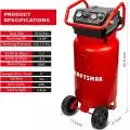 Craftsman 20 Gallon Air Compressor, Oil-Free 1.8 HP, 175 PSI, Dual Couplers - Image 3