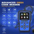 Advanced OBDII Code Reader CR800 Model by iDiag featuring multiple diagnostic functions