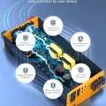 3000W power inverter with full safety guarantee system,   including short circuit,   over temperature,   and load protections