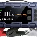 Trekure Jump Starter Beta07 portable car jump starter with built-in clamps,   digital screen,   and safety gloves